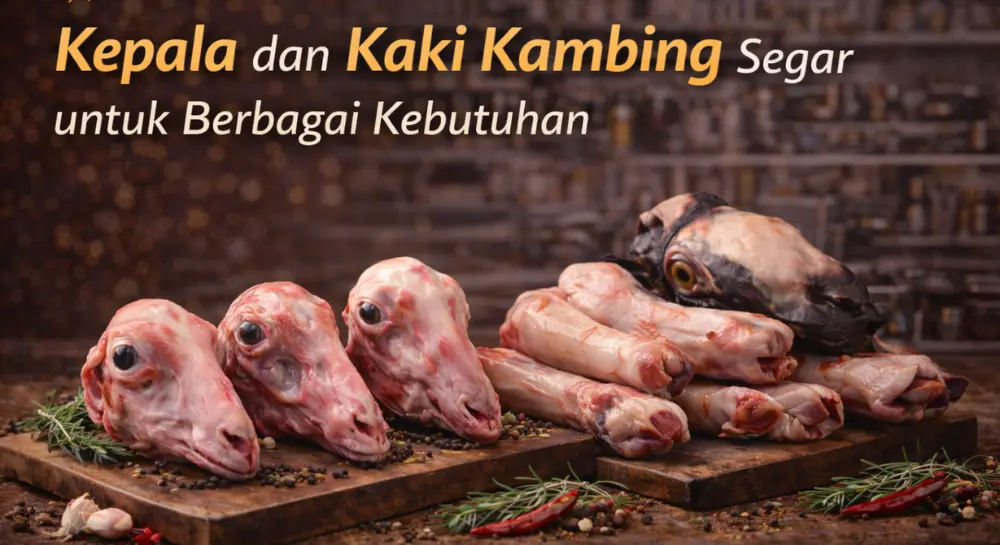 Jual kepala kambing