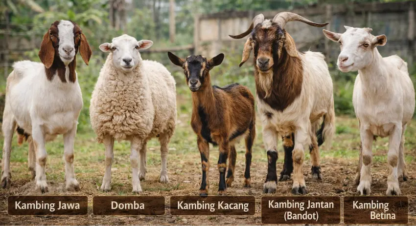 Jual Kambing Hidup untuk Akikah, Kurban dan lainnya